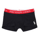 【2021年3月度 月間優良ショップ受賞】 ポロ ラルフローレン POLO RALPH LAUREN RM3-L314L KNIT LOW-RISE ローライズ ボクサーパンツ ギフト メンズ BLACK ブラック 黒 245000267041 39ショップ