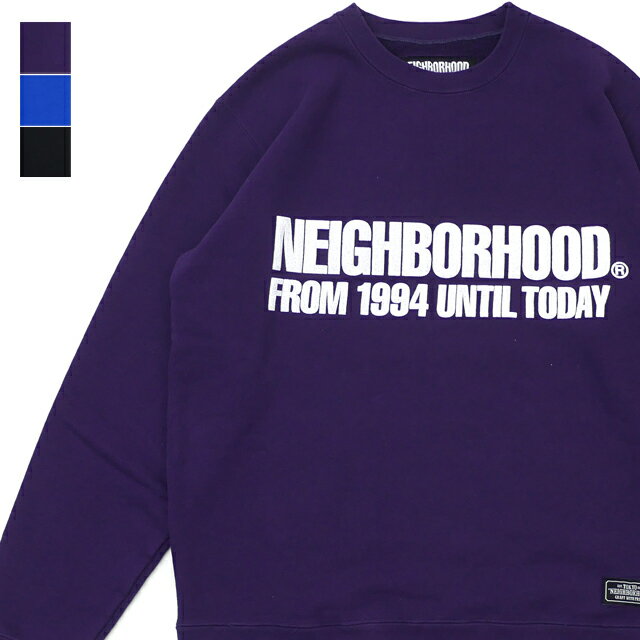 【月間優良ショップ7度受賞】 ネイバーフッド NEIGHBORHOOD CLASSIC-S/C-CREW.LS クルー スウェット メンズ 【新品】 191MBNH-CSM01 209000550041