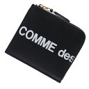 yԗDǃVbv7x܁z Vi RfM\ COMME des GARCONS Huge Logo Coin Case RCP[X BLACK ubN  Y fB[X 272000177011