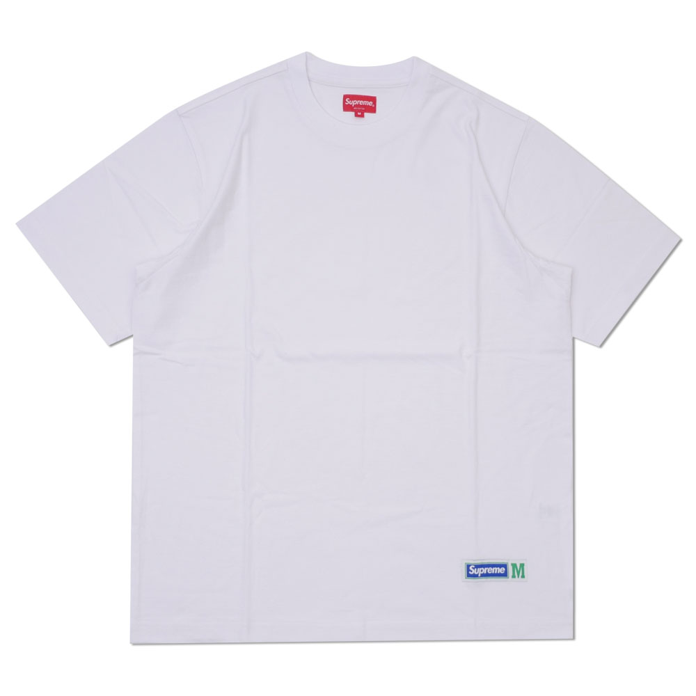 SUPREME : Athletic Label Tee WHITE