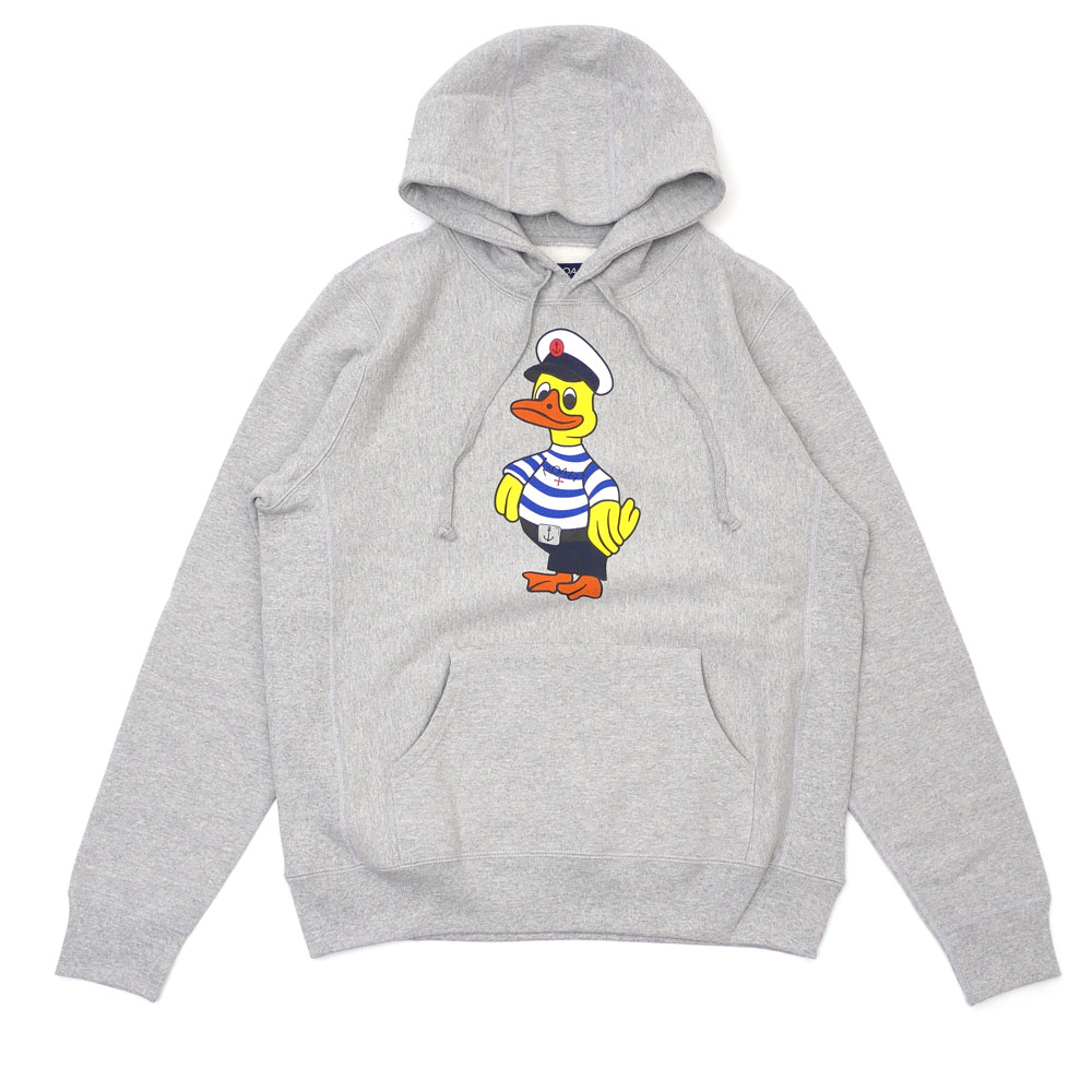 NOAH : Captain Duck Hoodie GRAY
