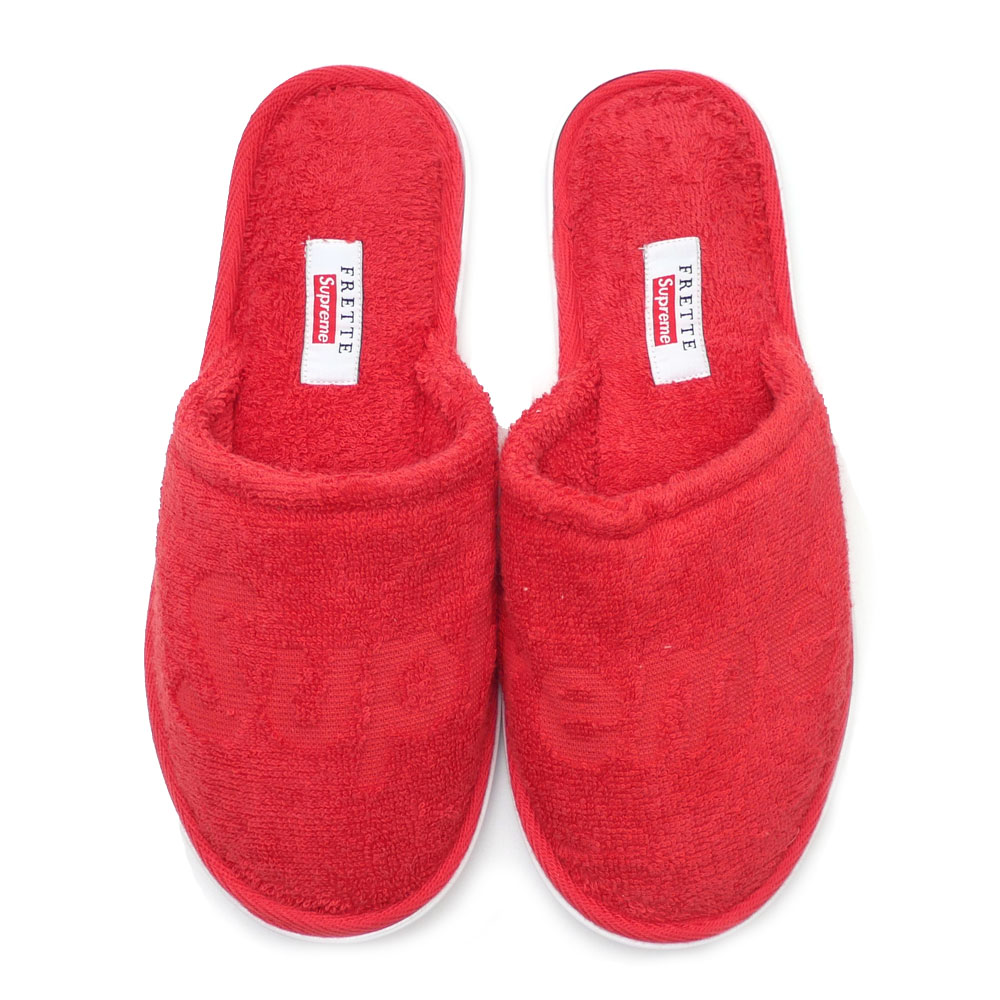 red supreme slippers