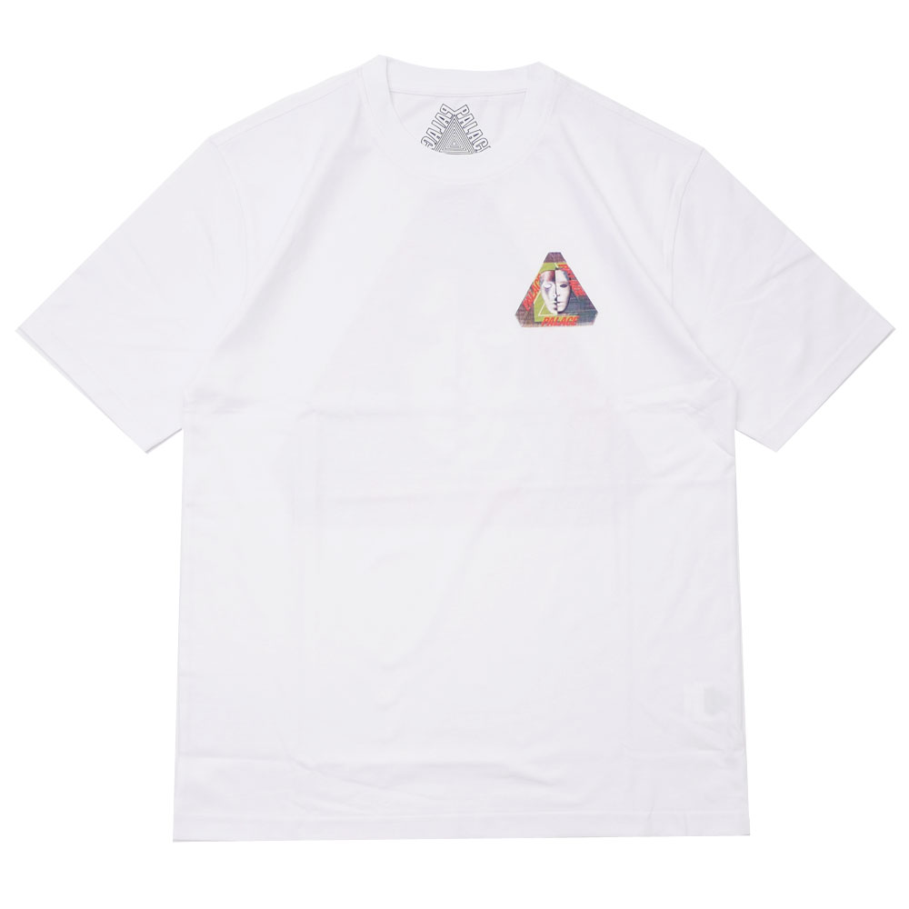 Palace Skateboards : TRI-BURY T-SHIRT WHITE><br />
<br />
MEASUREMENTS <a href=