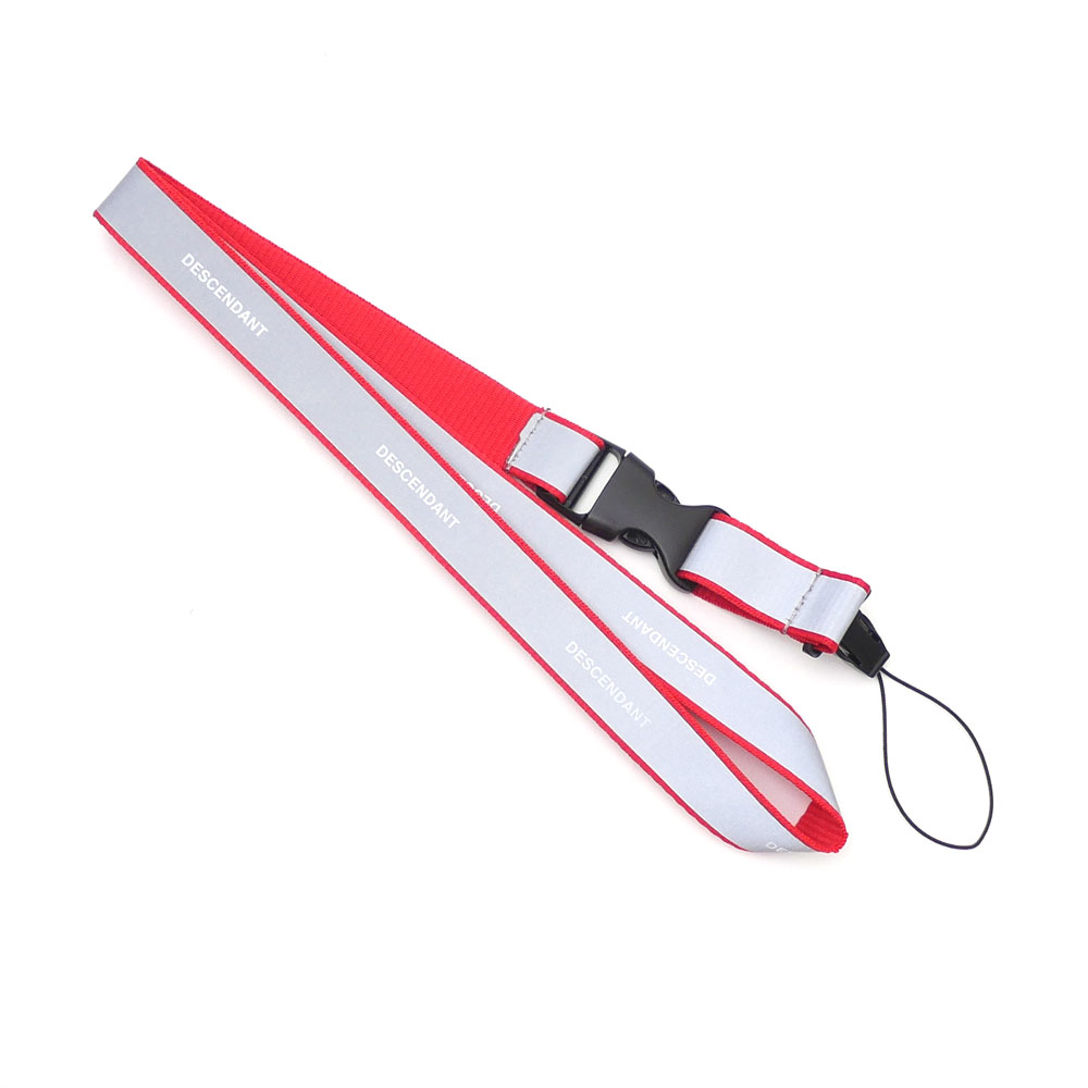 DESCENDANT : LANYARD NECK STRAP RED