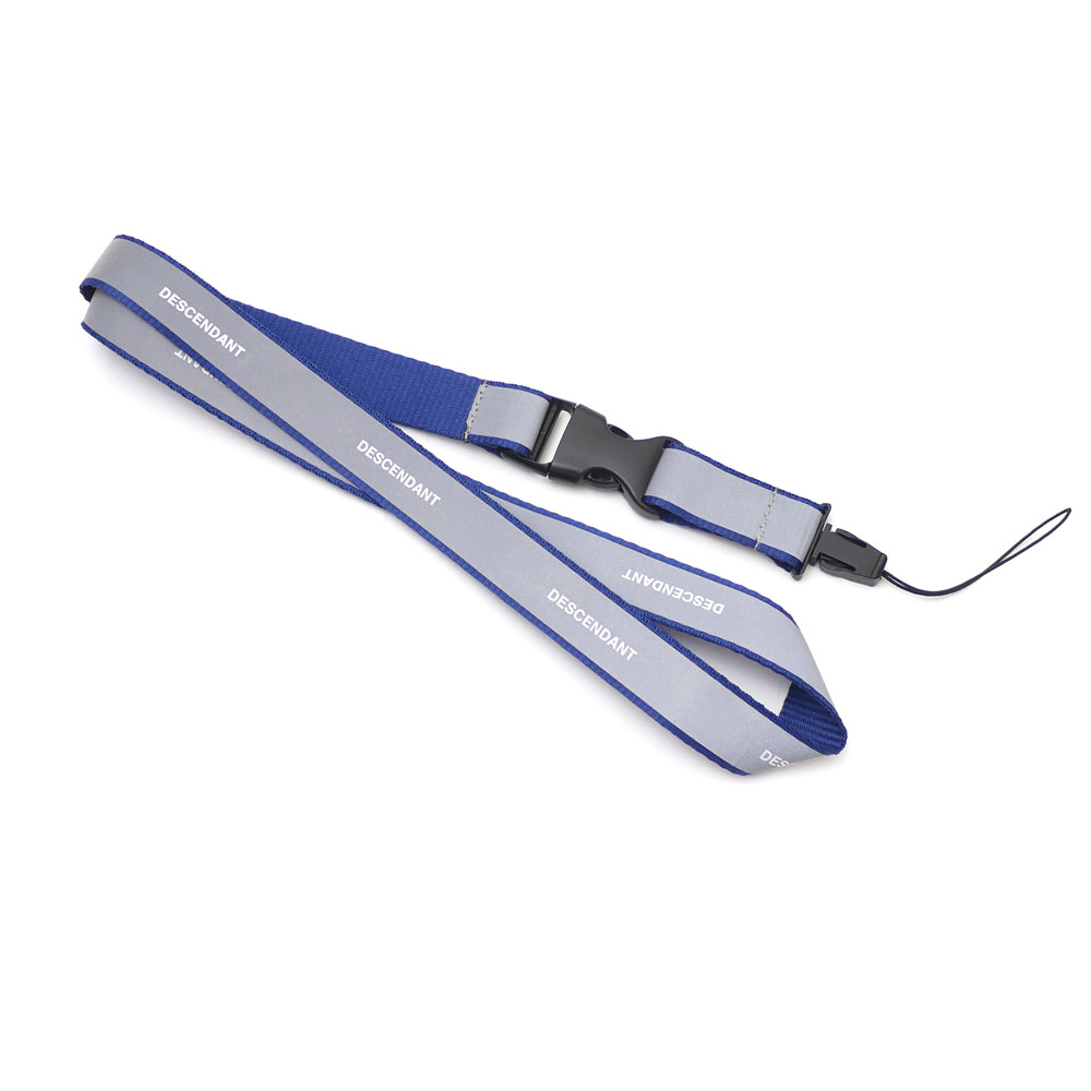 DESCENDANT : LANYARD NECK STRAP NAVY