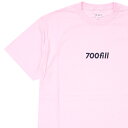 【数量限定特別価格】 新品 セブンハンドレッドフィル 700fill Payment Logo Tee Tシャツ PINK ピンク メンズ 700フィル