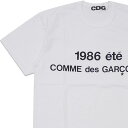  新品 コムデギャルソン CDG COMME des GARCONS STAFF COAT PRINT TEE Tシャツ WHITE ホワイト 白 メンズ ETN121