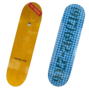 新品 ナインワンセブン 917 Nine One Seven Dialtone Repeater Deck 8.25 スケートボード デッキ BLUExYELLOW メンズ