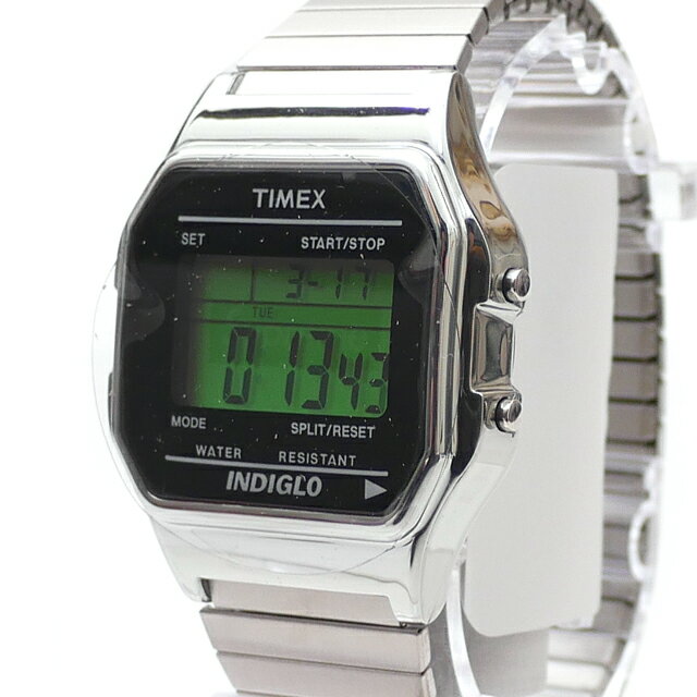 【月間優良ショップ7度受賞】 新品 シュプリーム SUPREME Timex Digital Watch 腕時計 ウォッチ SILVER シルバー 銀 メンズ レディース