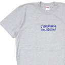 シュプリーム 【数量限定特別価格】 新品 シュプリーム SUPREME Bandana Box Logo Tee バンダナ ボックスロゴ Tシャツ GRAY グレー 灰色 メンズ