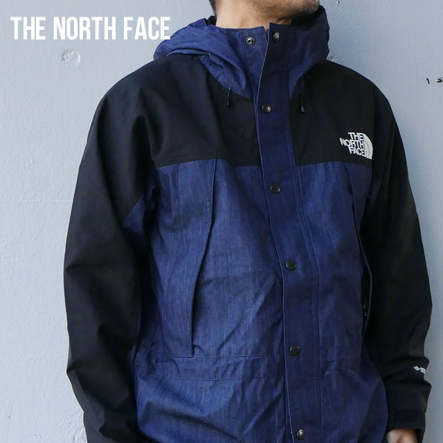 ノースフェイス マウンテンジャケット メンズ 【数量限定特別価格】 新品 ザ ノースフェイス THE NORTH FACE MOUNTAIN LIGHT DENIM JACKET マウンテンライト デニム ジャケット ID NYLON INDIGO DENIM メンズ NP12032