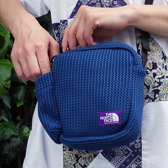 【月間優良ショップ7度受賞】 新品 ザ・ノースフェイス パープルレーベル THE NORTH FACE PURPLE LABEL Mesh Shoulder Bag ショルダー バッグ TB(TEAL BLUE) NN7012Nのサムネイル