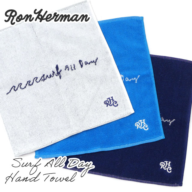 ロンハーマン タオル 【月間優良ショップ7度受賞】 新品 ロンハーマン RHC Ron Herman Surf All Day Hand Towel ハンド タオル メンズ レディース