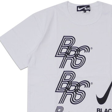新品 ブラック コムデギャルソン BLACK COMME des GARCONS x ナイキ NIKE BRS TEE Tシャツ WHITE ホワイト 白 メンズ 新作