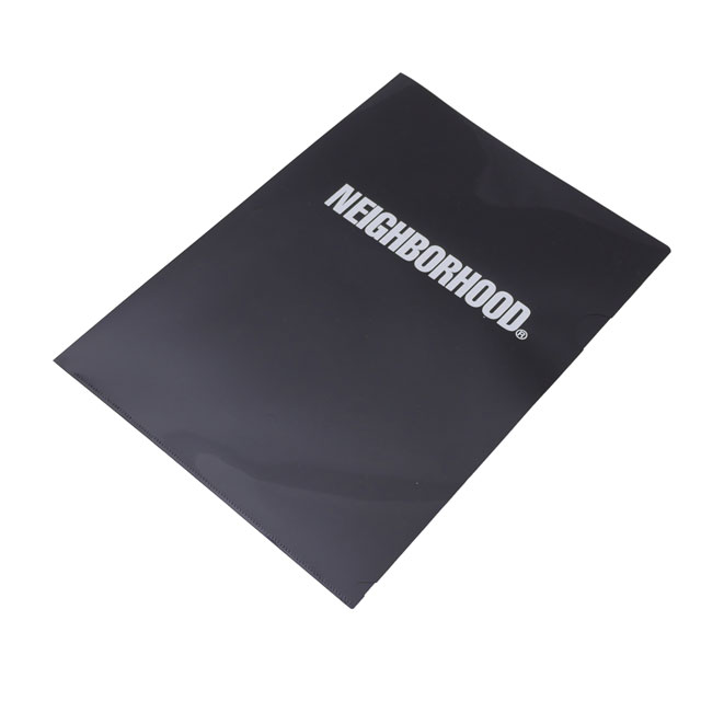 【数量限定特別価格】 新品 ネイバーフッド NEIGHBORHOOD 非売品 CLEAR FILE クリアファイル BLACK ブラック 黒 メンズ レディース