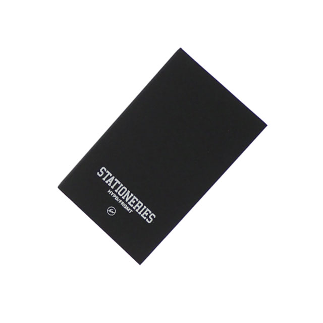 【月間優良ショップ7度受賞】 新品 フラグメントデザイン Fragment Design x ハイプビースト HYPEBEAST STATIONERIES NOTEPAD メモ帳 BLACK ブラック 黒 メンズ レディース