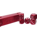  ץ꡼ SUPREME 21SS Aluminum Dice Set  5ĥå RED å   ǥ 2021SS 