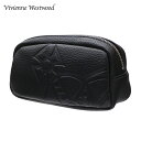 【月間優良ショップ7度受賞】 新品 ヴィヴィアン・ウエストウッド Vivienne Westwood HAMILTON POUCH S ポーチ BLACK ブラック 黒 メンズ レディース