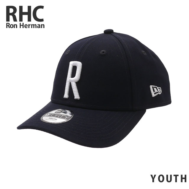 【月間優良ショップ7度受賞】 新品 ロンハーマン RHC Ron Herman x ニューエラ NEW ERA YOUTH 9FORTY R CAP キャップ NAVY ネイビー 紺 KIDS キッズ 子供用