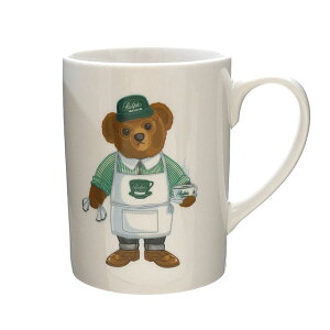 ڷͥɥå7ټޡ  ե ҡ Ralph's Coffee BARISTA BEAR MUG CUP ޥå WHITE ۥ磻  ǥ ݥ ե POLO RALPH LAUREN