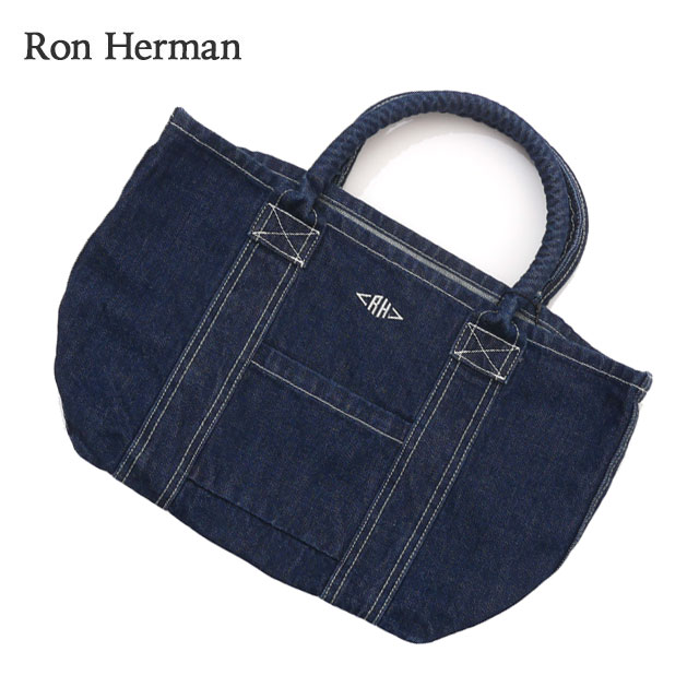 【2022年3月4月度 2ヶ月連続月間優良ショップ受賞】 新品 ロンハーマン Ron Herman Organic Denim Tote Bag S トートバッグ INDIGO インディゴ メンズ レディース 新作 39ショップ