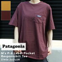 【月間優良ショップ7度受賞】 新品 パタゴニア Patagonia M's P-6 Label Pocket Responsibili Tee P-6ラベル ポケット レスポンシビリ Tシャツ 37406 メンズ レディース アウトドア キャンプ 新作