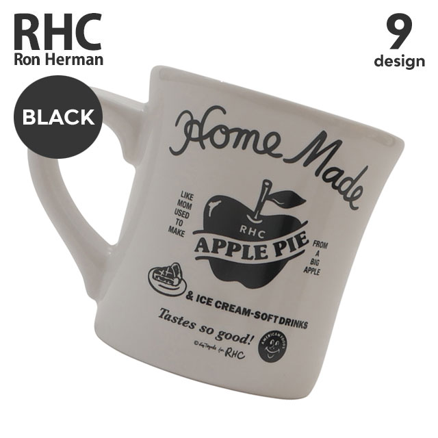  新品 ロンハーマン RHC Ron Herman AMERICAN FOODS アメリカンフーズ Mug Cup マグカップ BLACK ブラック 黒 メンズ レディース 新作 290005746011～290005754011