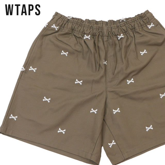  新品 ダブルタップス WTAPS SEAGULL 03 SHORTS ショーツ GREIGE グレージュ メンズ 新作 221TQDT-PTM06 (W)TAPS