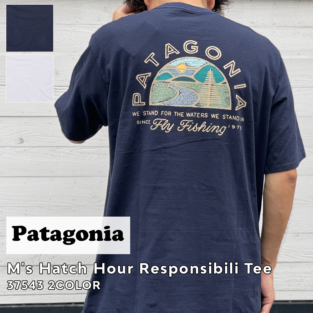  新品 パタゴニア Patagonia M's Hatch Hour Responsibili Tee メンズ ハッチ アワー レスポンシビリ Tシャツ 37543 メンズ レディース アウトドア キャンプ 新作