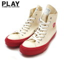 yԗDǃVbv7x܁z Vi vC RfM\ PLAY COMME des GARCONS x Ro[X CONVERSE ALL STAR HI PCDG I[X^[ Xj[J[ WHITE zCg  Y fB[X V ETN122