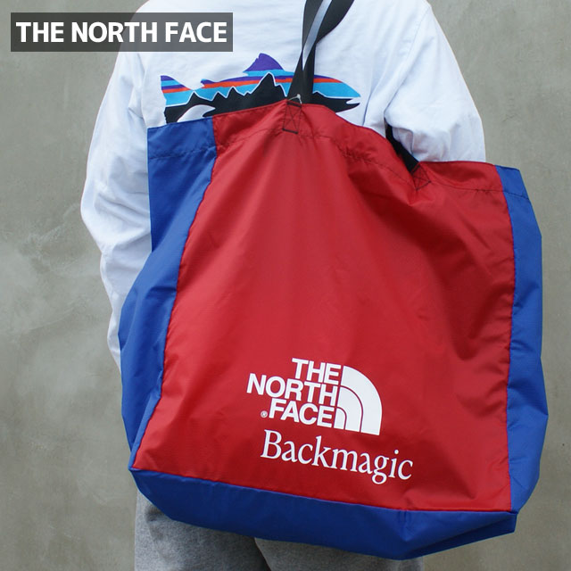 楽天Cliff Edge【月間優良ショップ7度受賞】 新品 ザ・ノースフェイス THE NORTH FACE Backmagic 店舗限定 BM LOOP Tote L トートバッグ SS（スカーレットセイジxソーダライトブルー） NM82244R メンズ レディース 新作