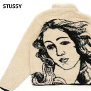 【月間優良ショップ7度受賞】 新品 ステューシー STUSSY Venus Jacquard Sherpa Jacket ジャカード シェルパ ジャケット NATURAL ナチュラル メンズ