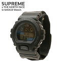 【月間優良ショップ7度受賞】 新品 シュプリーム SUPREME x ザ ノースフェイス THE NORTH FACE x カシオ CASIO G-SHOCK DW-6900 Gショック 腕時計 BLACK ブラック 黒 メンズ レディース 新作