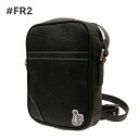 【月間優良ショップ7度受賞】 新品 エフアールツー FR2 Logo Icon Emboss Shoulder Bag ショルダーバッグ BLACK ブラック 黒 メンズ レディース 新作