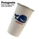 【月間優良ショップ7度受賞】 新品 パタゴニア Patagonia ミアー MiiR Stainless Steel Pint Cup ステンレススチール ショーティ パイント カップ クジラ WHITE ホワイト 白 PRD72 メンズ レディース アウトドア キャンプ