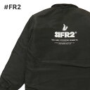 【月間優良ショップ7度受賞】 新品 エフアールツー #FR2 Coach Jacket コーチジャケット BLACK ブラック 黒 メンズ 新作