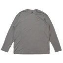 【数量限定特別価格】 新品 ザ・ノースフェイス ホワイトレーベル THE NORTH FACE WHITE LABEL BT7TN01J MINI LOGO DYED L/S TEE 長袖Tシャツ GREY グレー メンズ レディース 新作