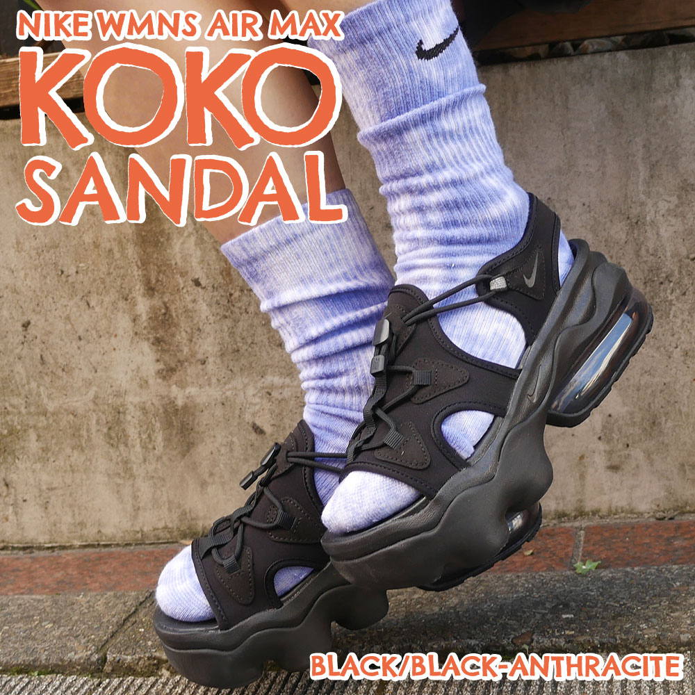 ڷͥɥå7ټޡ  ʥ NIKE WMNS AIR MAX KOKO SANDAL ޥå   BLACK/BLACK-ANTHRACITE CI8798-003  ǥ