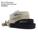 【月間優良ショップ7度受賞】 新品 ロンハーマン Ron Herman Recycled Tape Dog Leash 犬用 リード 愛犬 ペット用品 お散歩 メンズ レディース