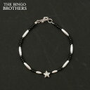 【月間優良ショップ7度受賞】 新品 ザ ビンゴブラザーズ THE BINGO BROTHERS Star Silver Bracelet ブレスレット BLACK ブラック 黒 ETN127