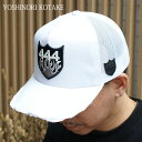 【月間優良ショップ7度受賞】 新品 ヨシノリコタケ YOSHINORI KOTAKE FIRE 444LOGO MESH CAP メッシュキャップ WHITE ホワイト 白 メンズ レディース 新作 ETS042