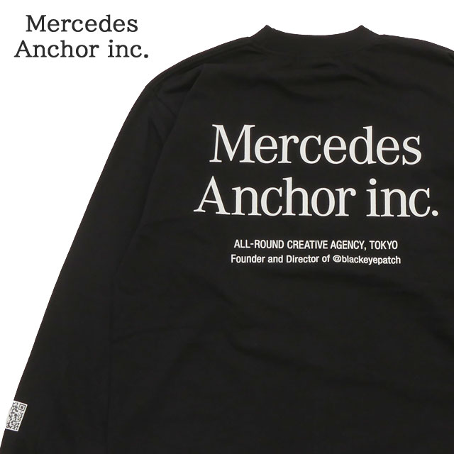 ڷͥɥå7ټޡ  륻ǥ 󥫡 MERCEDES ANCHOR INC. L/S TEE ĹµT BL...