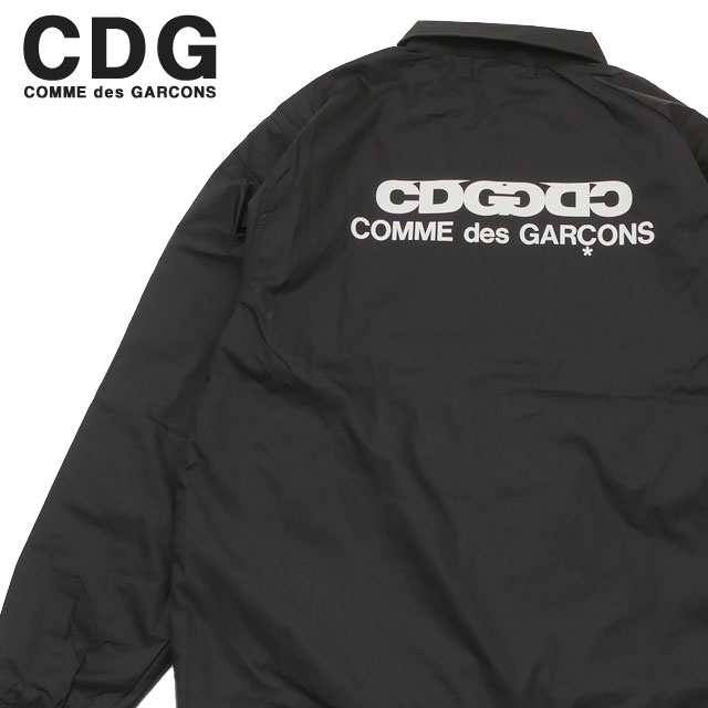 【月間優良ショップ7度受賞】 新品 コムデギャルソン CDG COMME des GARCONS COACH JACKET コーチジャケット BLACK ブラック メンズ 新作 ETN121