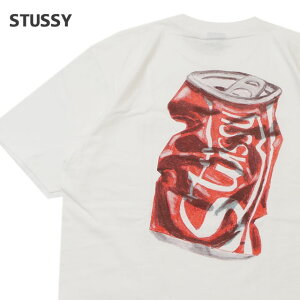 【2023年8月度 通算6度目の月間優良ショップ受賞】 新品 ステューシー STUSSY SODA CAN TEE Tシャツ WHITE ホワイト メンズ 新作 JTZ-I