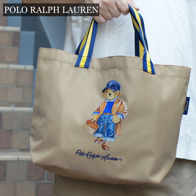 ڷͥɥå7ټޡ  ݥ ե POLO RALPH LAUREN Shopping Tote ȡȥХå BEIGE ١  ǥ