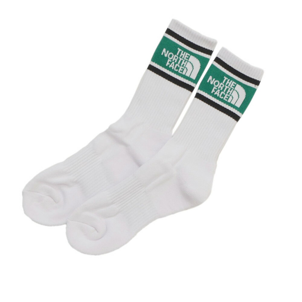 楽天Cliff Edge【月間優良ショップ7度受賞】 新品 ザ・ノースフェイス ホワイトレーベル THE NORTH FACE WHITE LABEL NY4MP00L MID SOCKS ソックス 靴下 GREEN メンズ レディース 新作