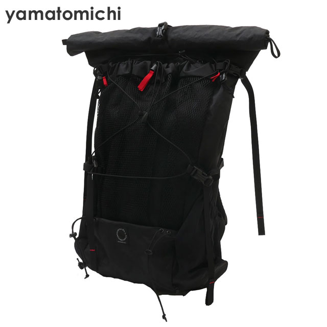 楽天Cliff Edge【月間優良ショップ7度受賞】 新品 山と道 Yamatomichi THREE BACKPACK スリー バックパック Black Mesh ブラック メッシュ Mサイズ 登山 ハイキング アウトドア