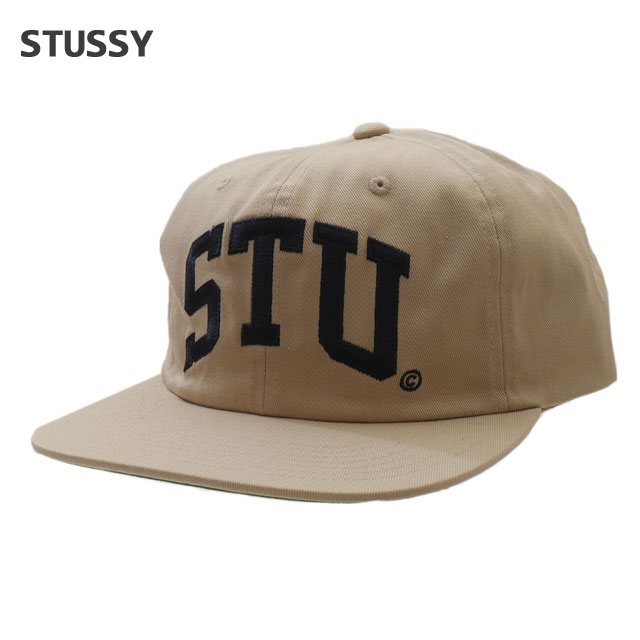 【月間優良ショップ 8度受賞】 新品 ステューシー STUSSY STU ARCH STRAPBACK CAP キャップ KHAKI カーキ メンズ 新作 JTZ-I