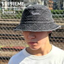 【月間優良ショップ7度受賞】 新品 シュプリーム SUPREME Punched Denim Crusher ハット メンズ レディース 新作 ストリート スケート スケーター