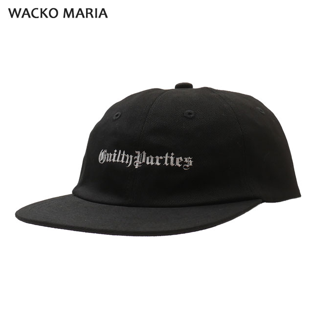 【月間優良ショップ7度受賞】 新品 ワコマリア WACKO MARIA 6 PANEL CAP キャップ メンズ 新作-WMA-CP02 GUILTY PARTIES ギルティー パーティーズ